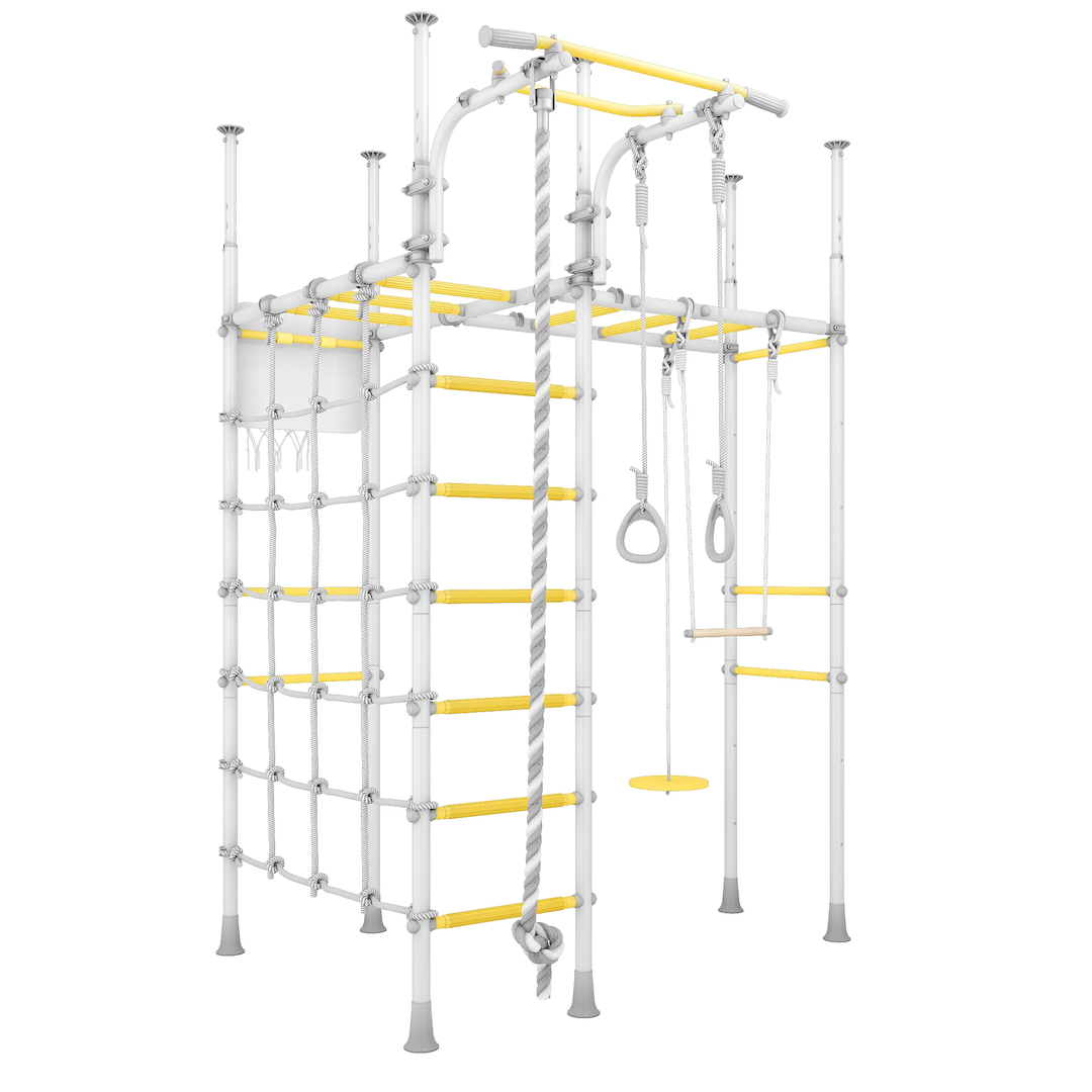 No-drill indoor monkey bars and playset – perfect for apartments and rental homes in Australia