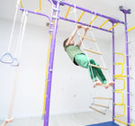 Load image into Gallery viewer, Ninja Home Play Gyms with Monkey bars, swings and accessories.
