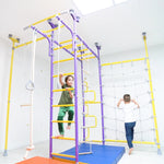 Load image into Gallery viewer, Ninja home play gym set for a complete family fun play at home
