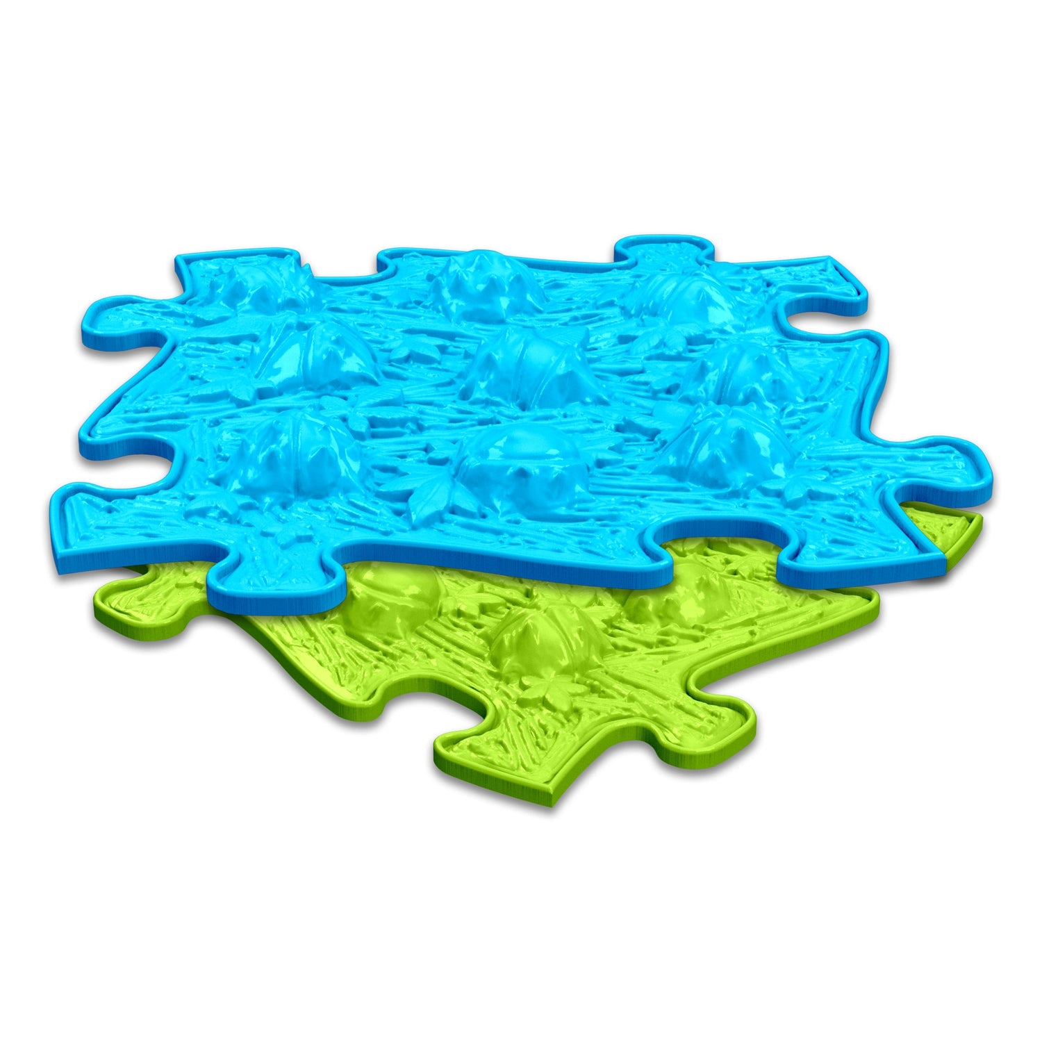 fine motor skills toys from tinnitots two sensory mats in blue and green colour