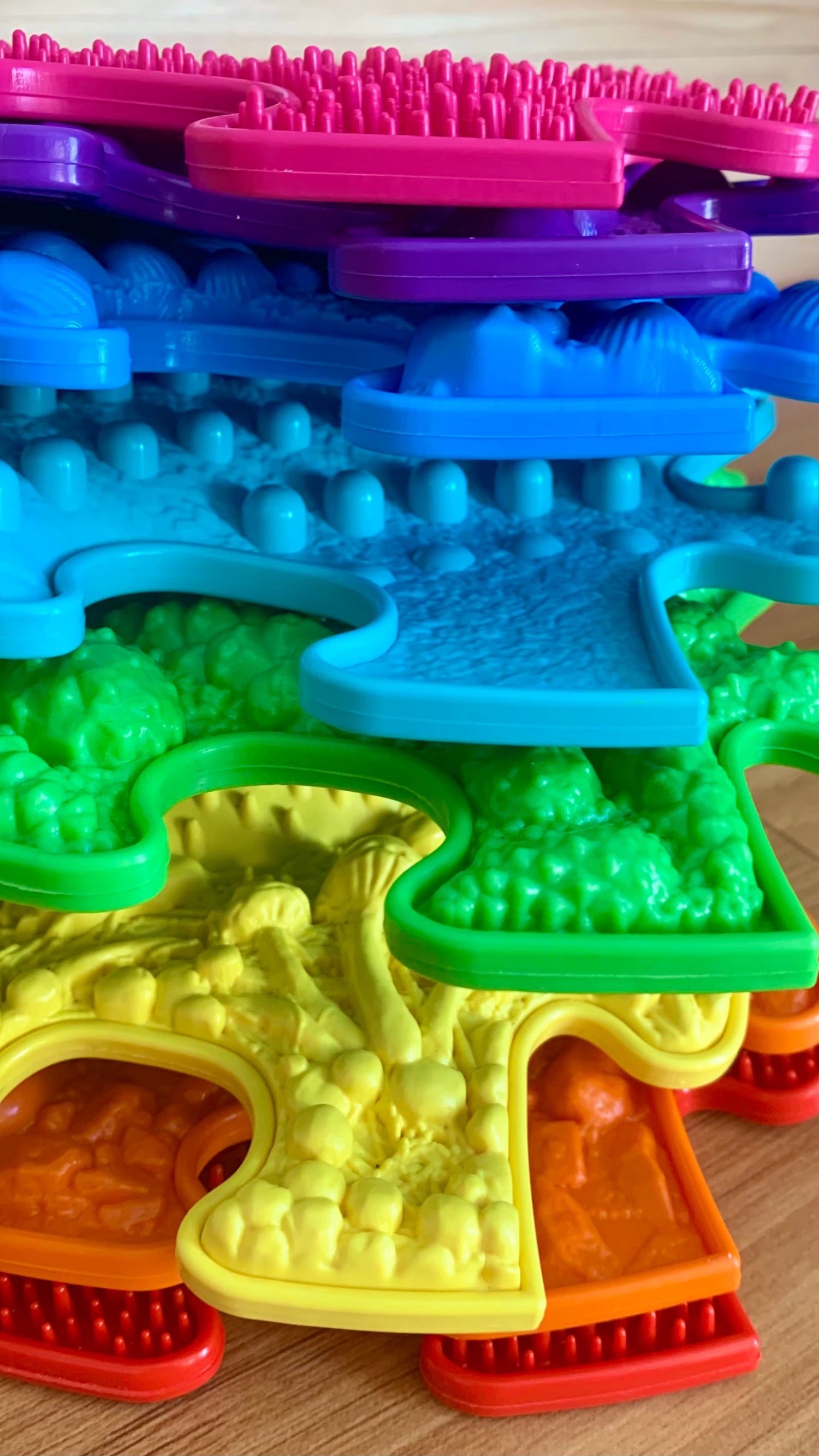Sensory tactile floor mats