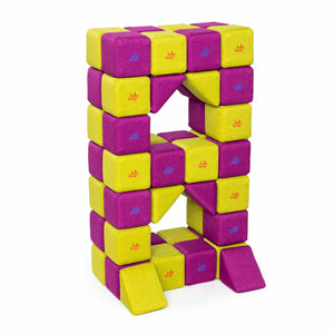 jolly heap , magnet blocks soft play toys