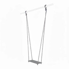 Swing with a stand on a white background