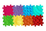 Load image into Gallery viewer, educational rainbow coloured puzzle mats
