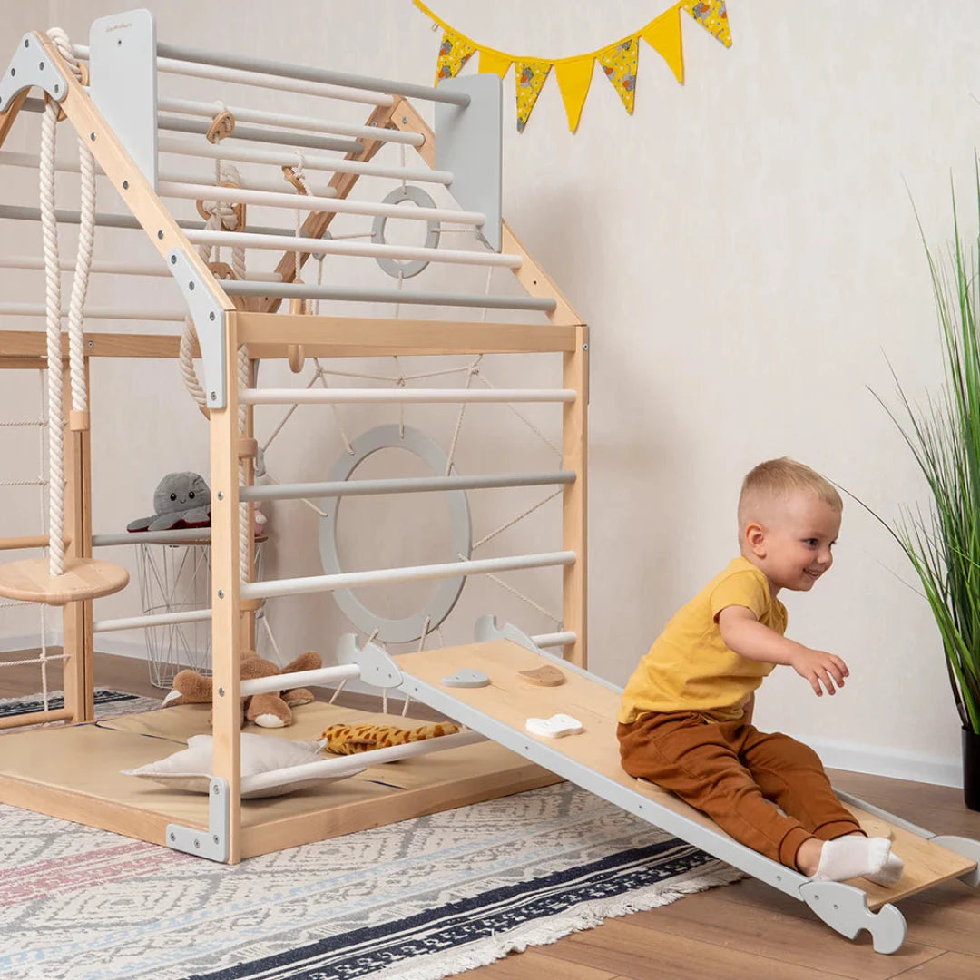 Solid wood home play house and sensory gyms by Tinnitots