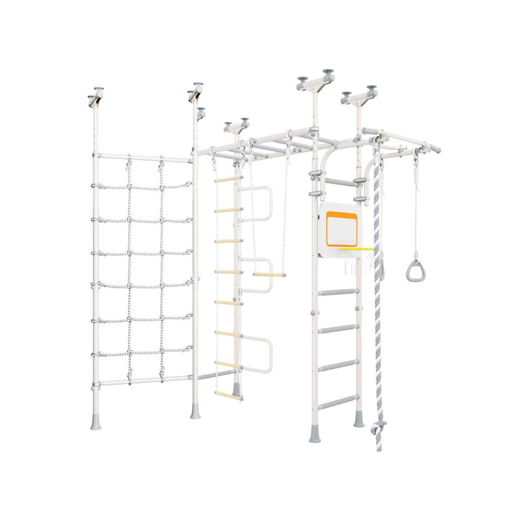 Spider cargo net accessory for monkey bar by tinnitots