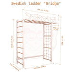 Load image into Gallery viewer, Swedish Indoor Monkey Bar Ladder
