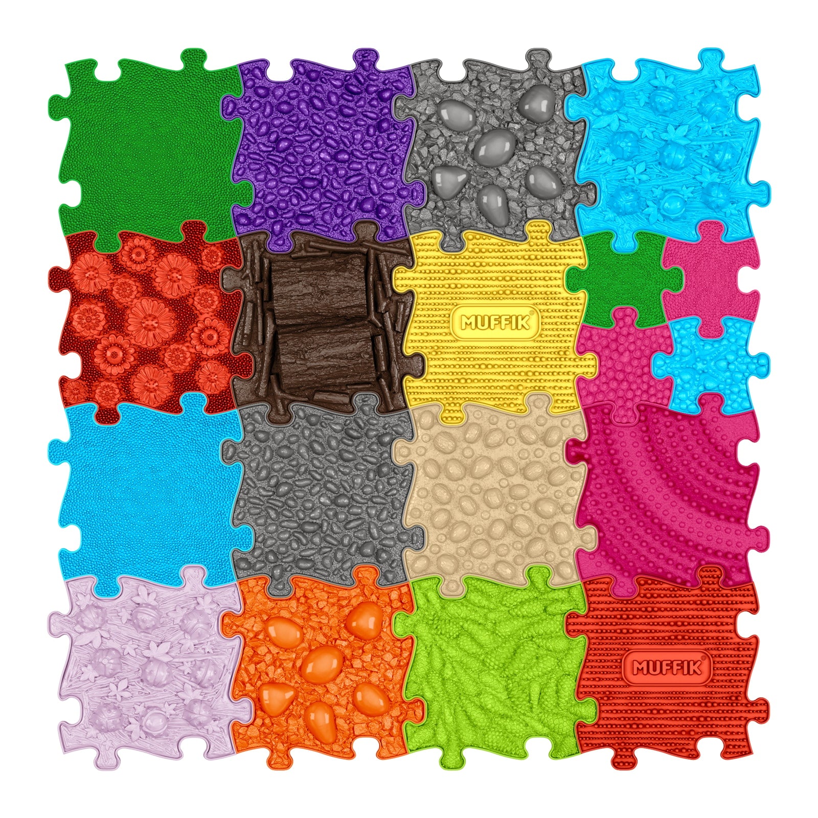Orthopaedic sensory floor tiles for at home THERAPY AND SCHOOL with individual special needs
