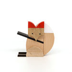 Load image into Gallery viewer, wooden-handmade-fox-toy
