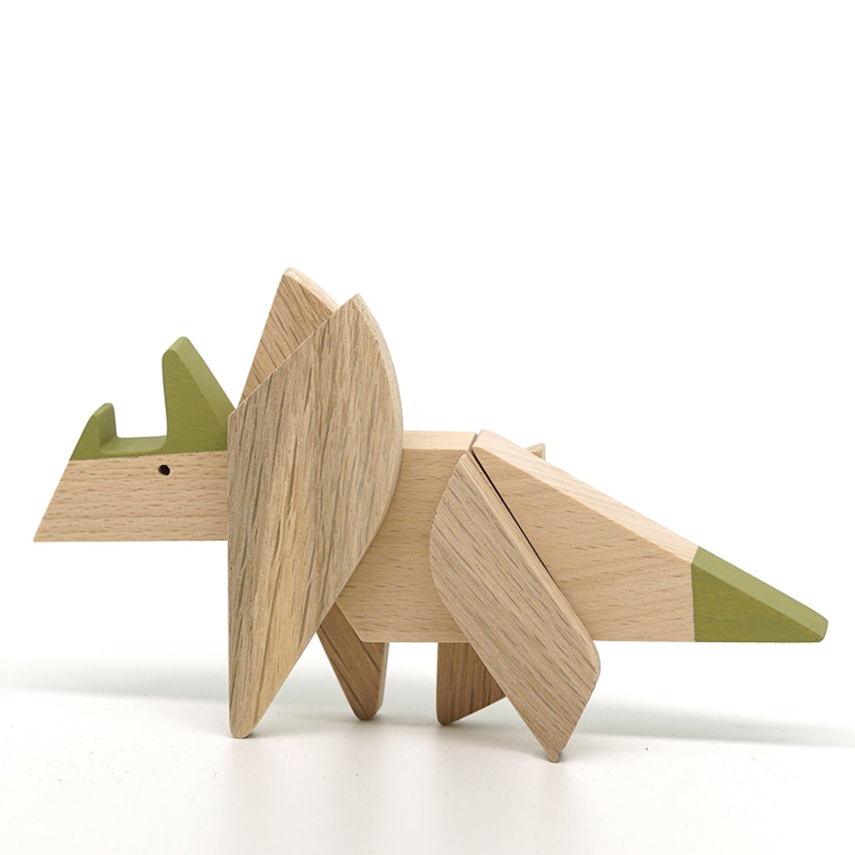 Wooden Magnetic - Triceratops Puzzle Toy