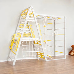 Wooden Swedish Ladder Wall Stall Bar Set TINNITOTS