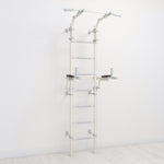 Load image into Gallery viewer, pastel colour swedish climbing ladder with dip station by Tinnitots
