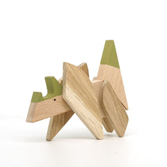 wooden magnetic puzzles for motor skills by Tinnitots