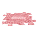 Load image into Gallery viewer, Pastel pink soft sensory floor mat for babies and toddlers – ideal for gentle tactile play in Australian homes and playrooms.
