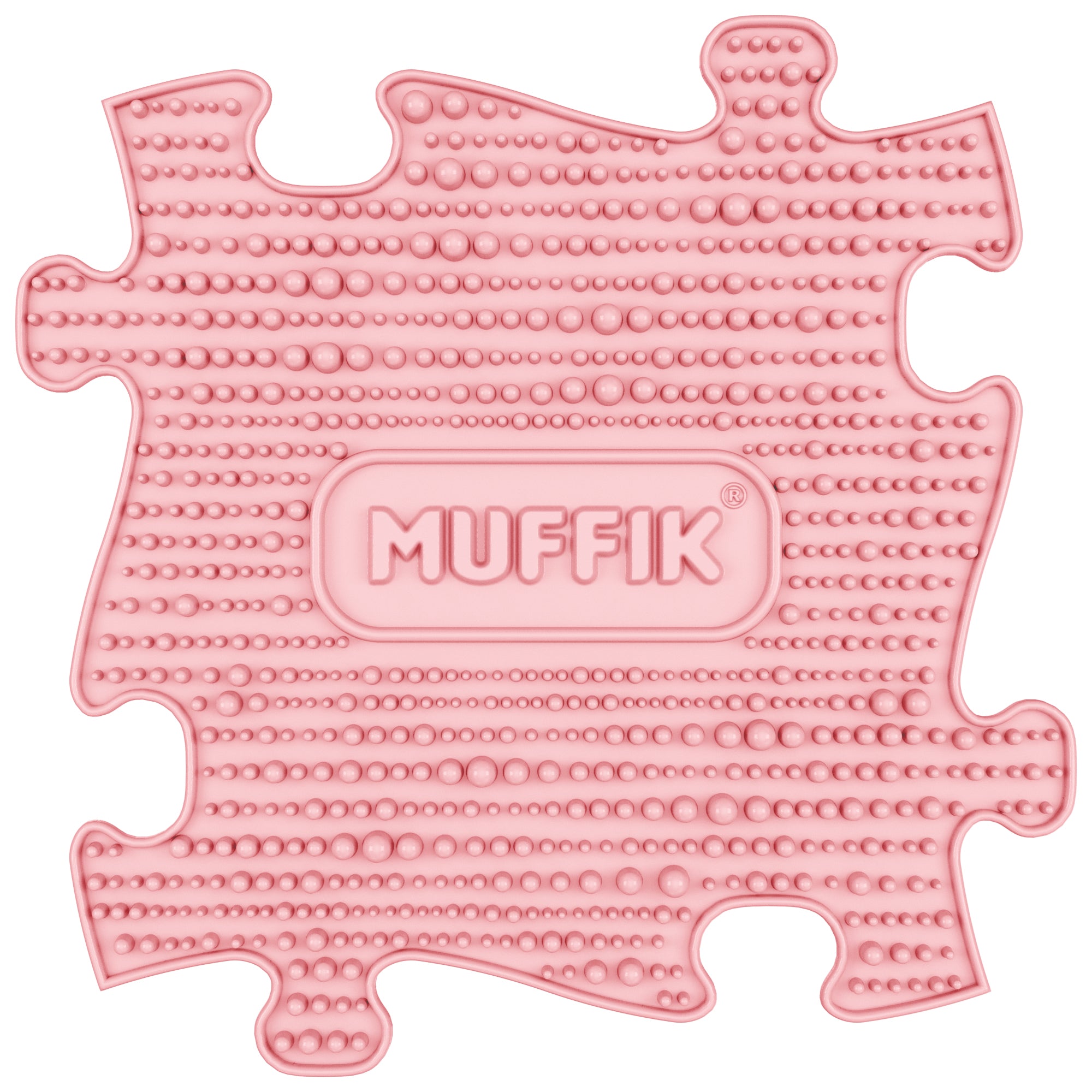 Non-toxic Montessori-style sensory mat in pastel pink – perfect for early learning environments and indoor sensory play in Australia.