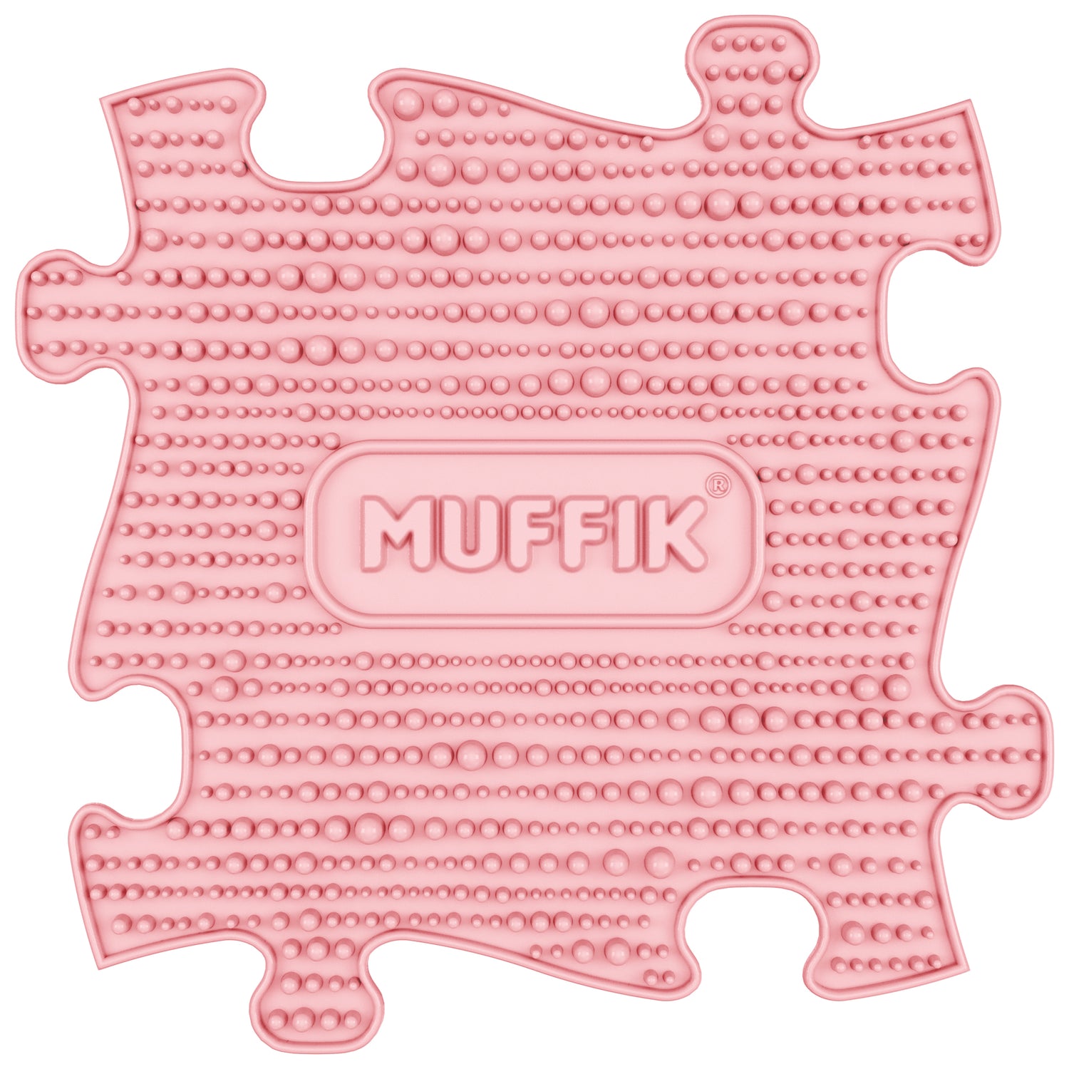 Non-toxic Montessori-style sensory mat in pastel pink – perfect for early learning environments and indoor sensory play in Australia.