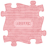 Non-toxic Montessori-style sensory mat in pastel pink – perfect for early learning environments and indoor sensory play in Australia.