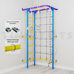 Wall mounted climbing frames for children, playtherapy, paediatrics, occupational therapy centres.