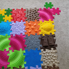 Activity play mat for kids for barefoot walking, flat feet 
