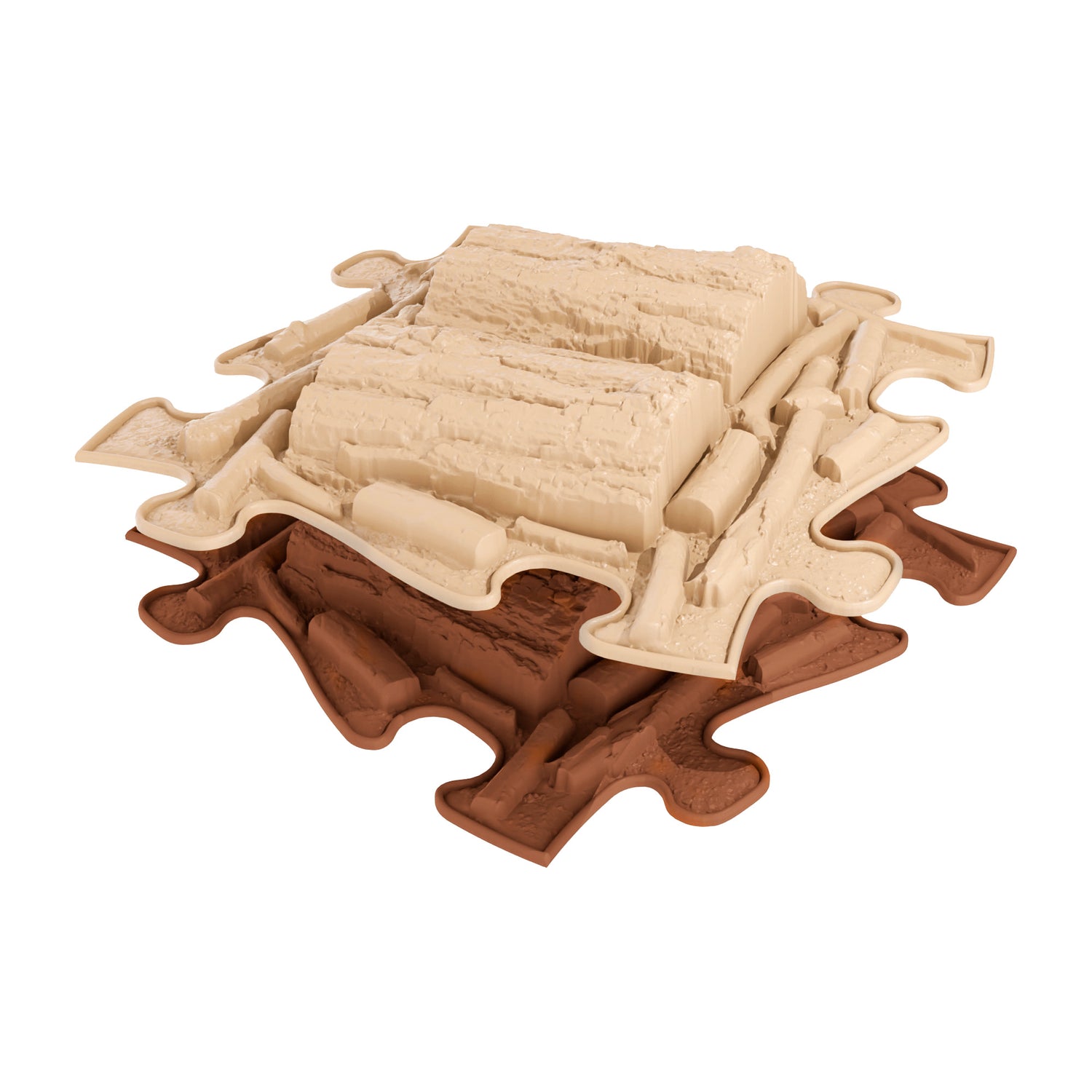 Logs Sensory Playmat - FIRM