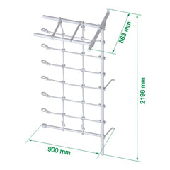 monkey bars expandable home gym for kids