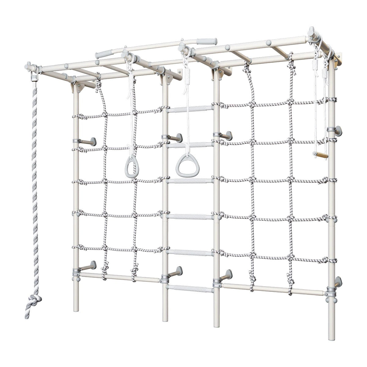 Monkey Bars, Trapeze, Roman Rings, Rope Ladder, Sensory ladders home play equipments for kids