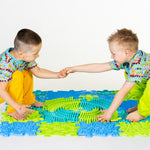 Load image into Gallery viewer, Tactile games with sensory play mats
