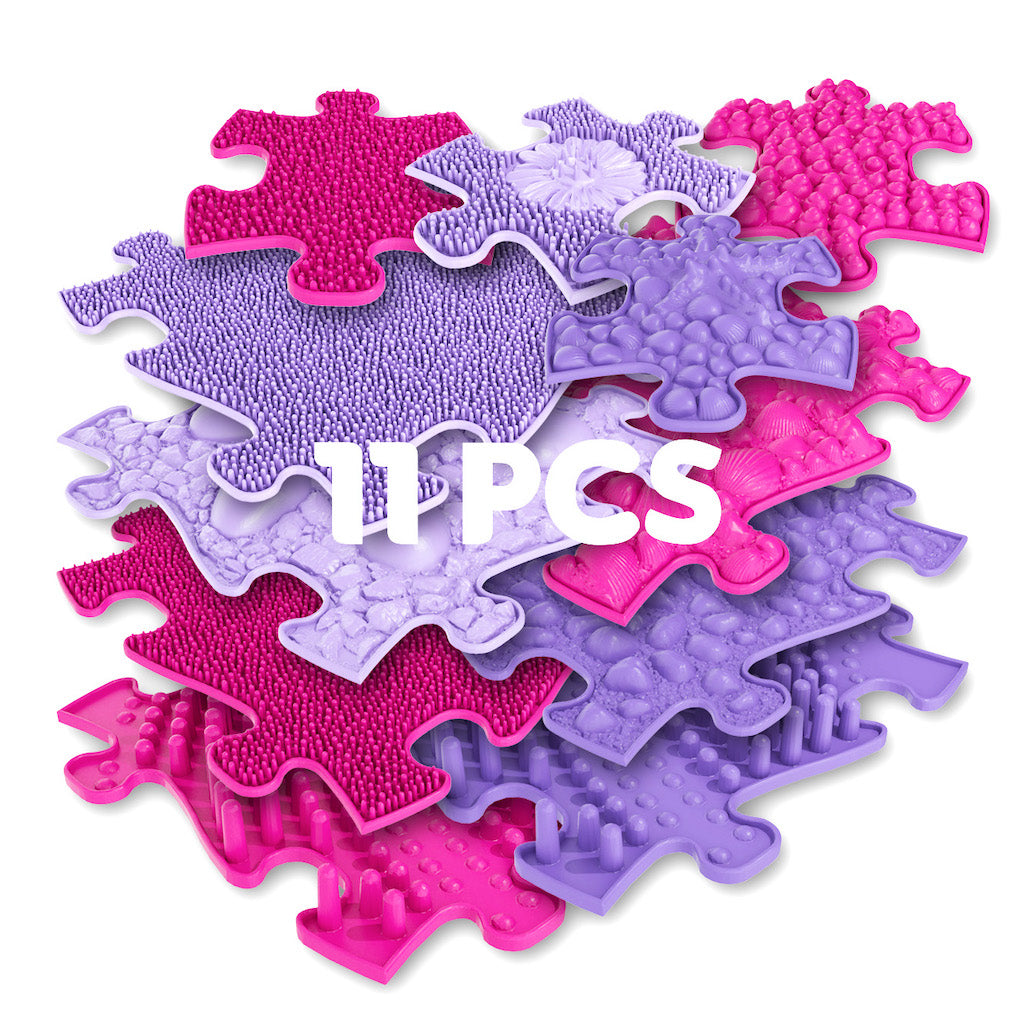 pink colour mats for kids