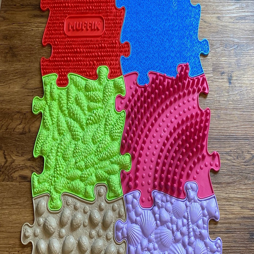 Soft large mats for kids, great for sensory seekers and motor skills development.