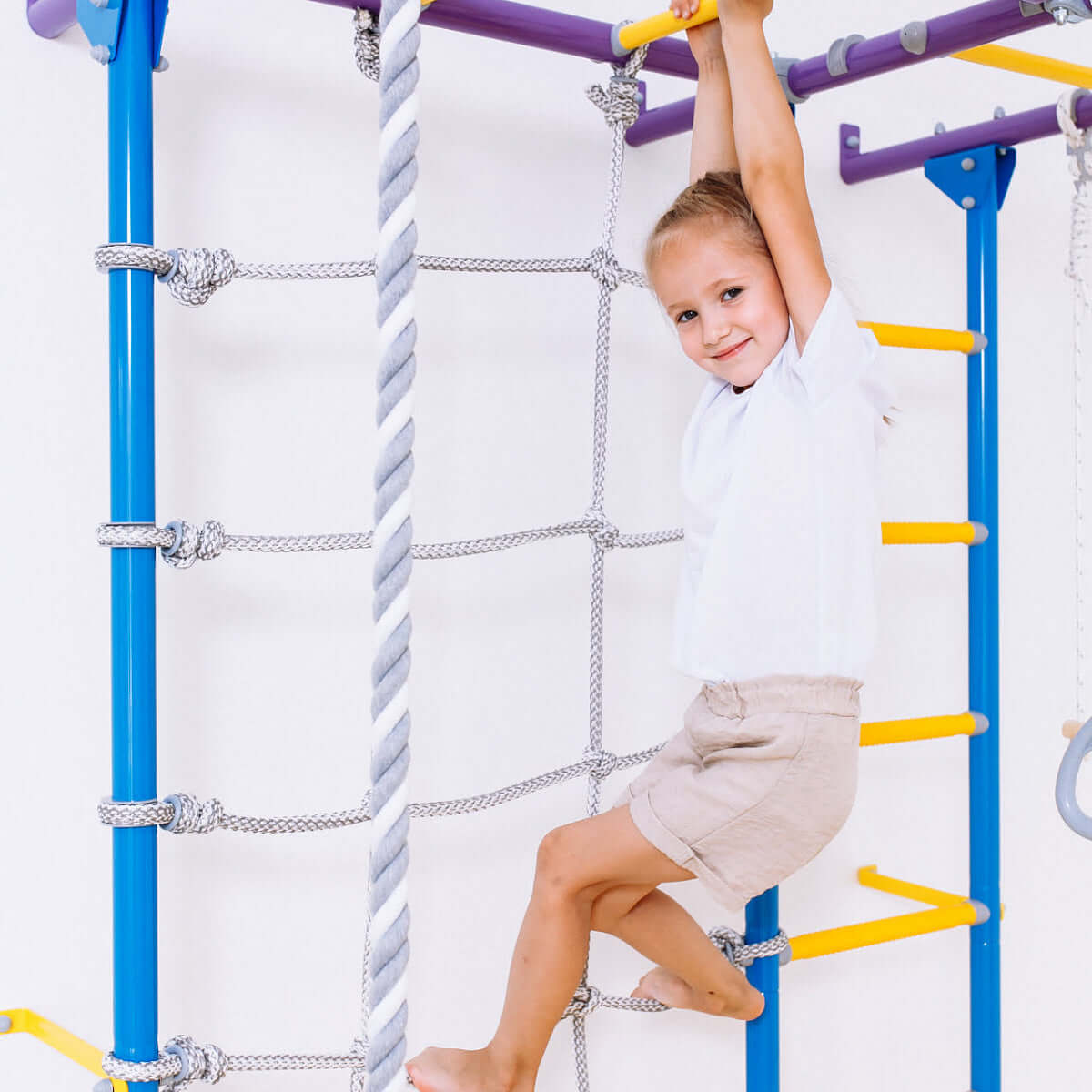 Swedish Giant Wallbars S7 with Monkey bars for kids  by Tinnitots
