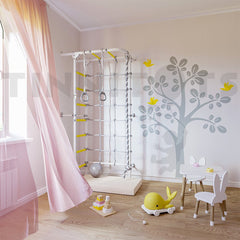 Keep your kids active year-round with the Swedish Corner Wallbars S4 from TINNITOTS – Australia’s trusted brand in sensory play equipment.